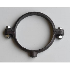 Black single pipe ring metric 401